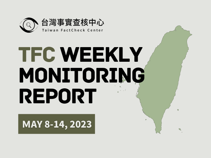 TFC weekly monitoring report, May 8-14, 2023